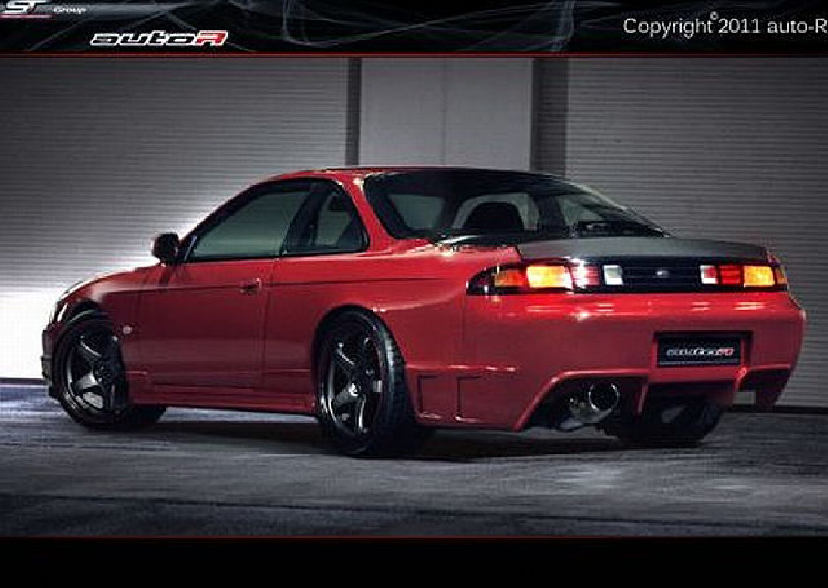 Heckstoßstange Nissan Silvia S14 (95-99)