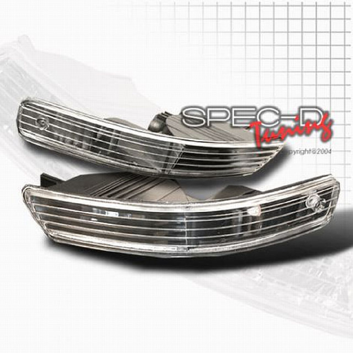 Bumper Lights Honda Integra DC2 98-01 Schwarz