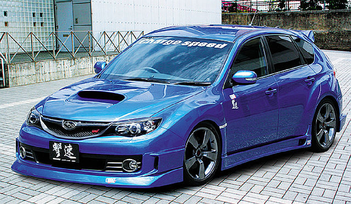 Chargespeed HalfType Frontlippe Subaru Impreza WRX STi 07-12