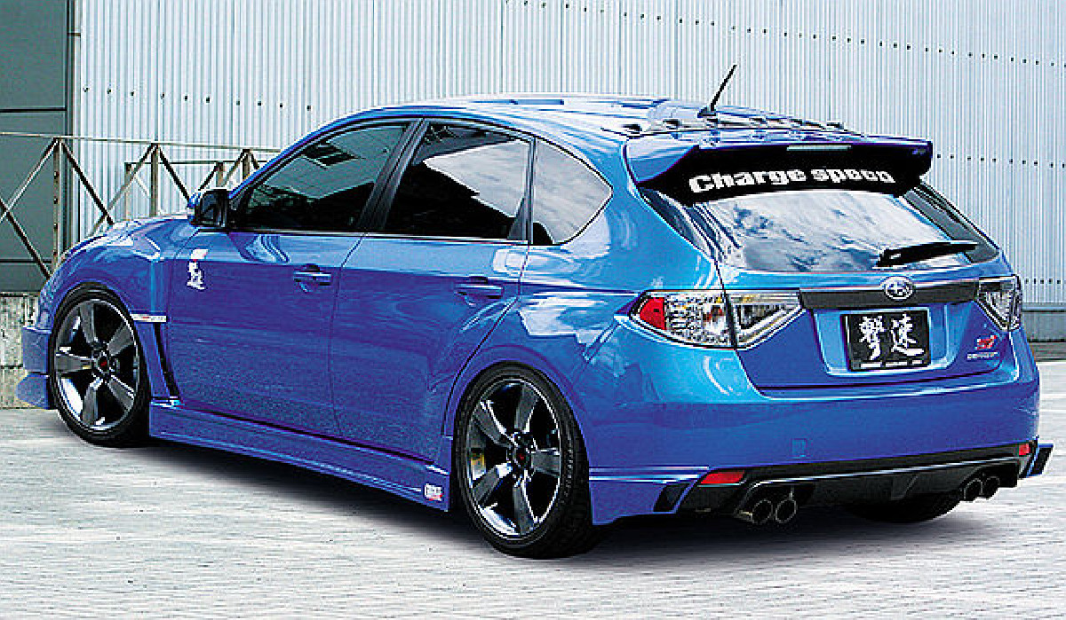 Chargespeed Heckansatz Subaru Impreza WRX STi 07-12