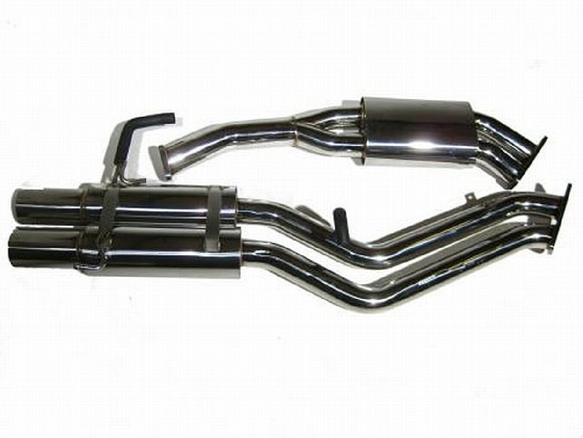 Dual Tip Catback Auspuffanlage Nissan Silvia S14 94-99