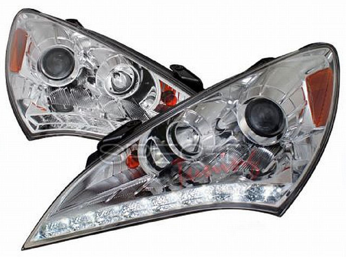 LED Tagfahrlicht Scheinwerfer Hyundai Genesis Coupe ab Bj. 08