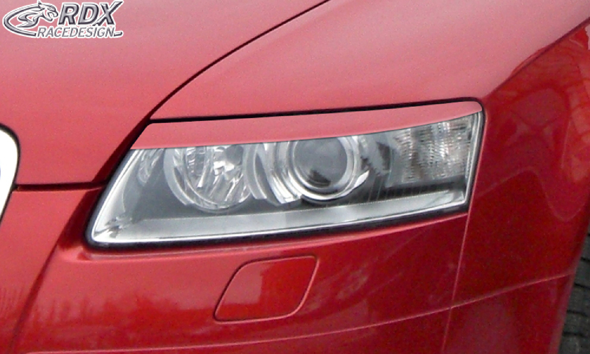 Scheinwerferblenden für AUDI A6 4F (2004-2011) Böser Blick