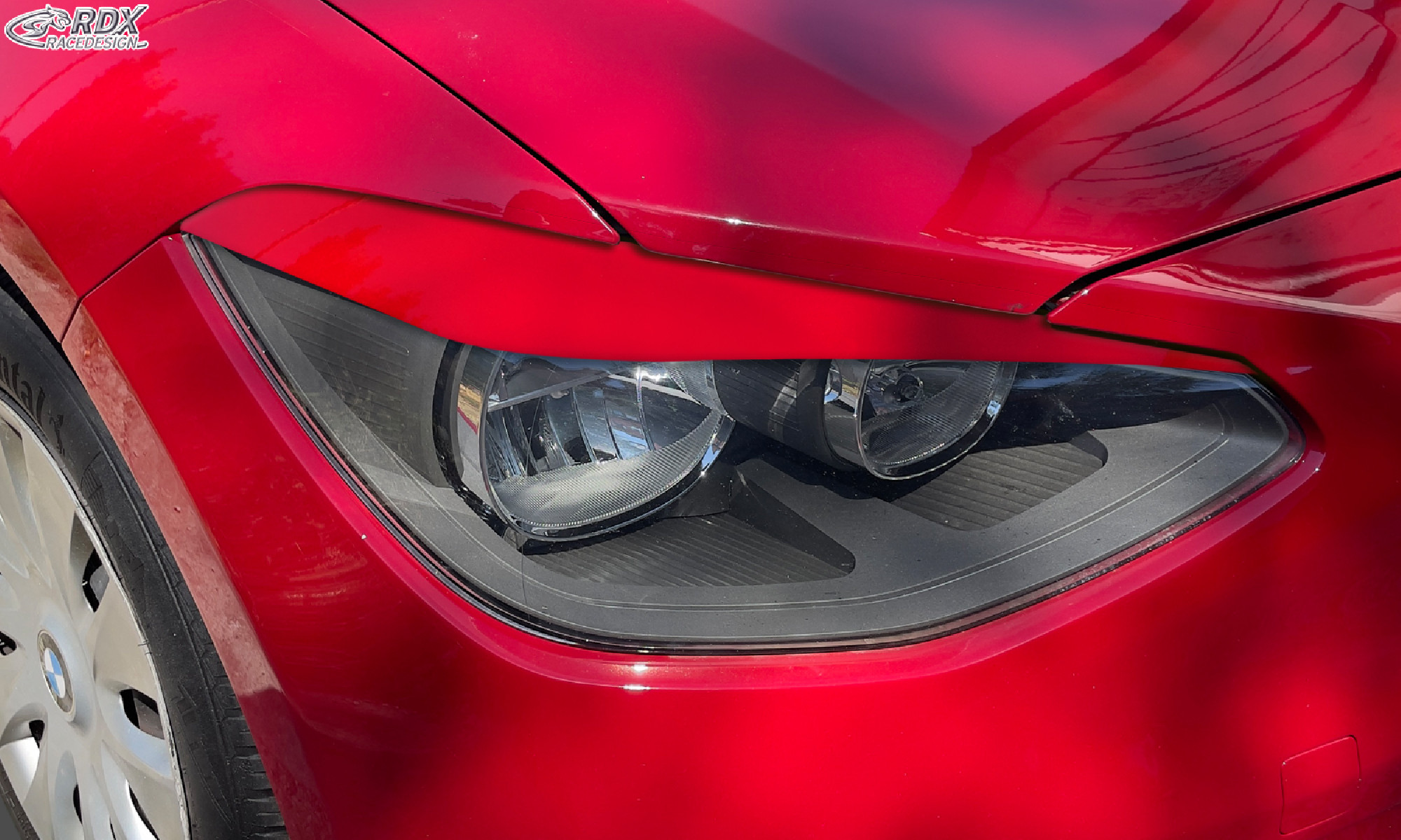 Scheinwerferblenden für BMW 1er F20 / F21 (2011-2015, nur für Halogen) Böser Blick