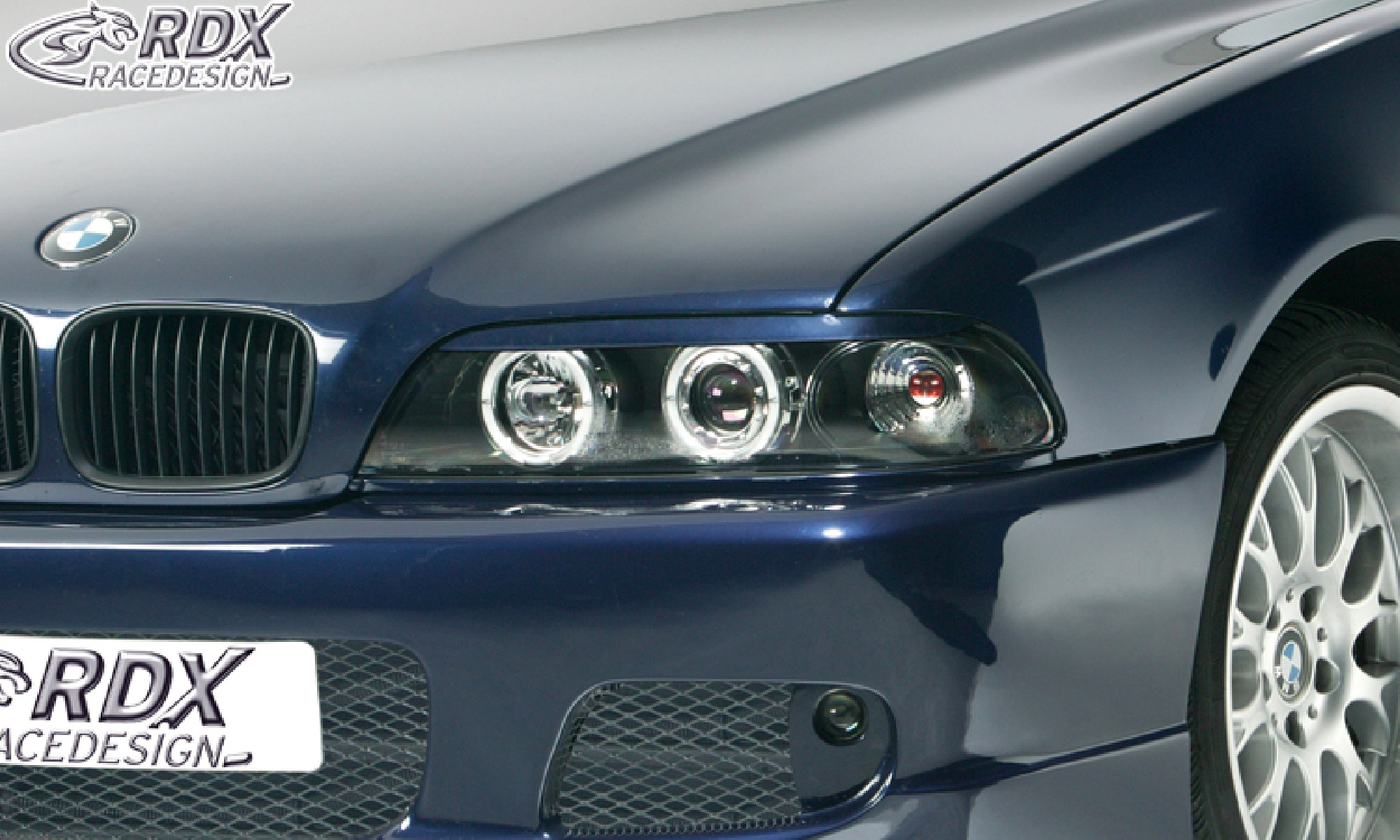 Scheinwerferblenden für BMW E39 Böser Blick Scheinwerferblenden für BMW E39 Böser Blick