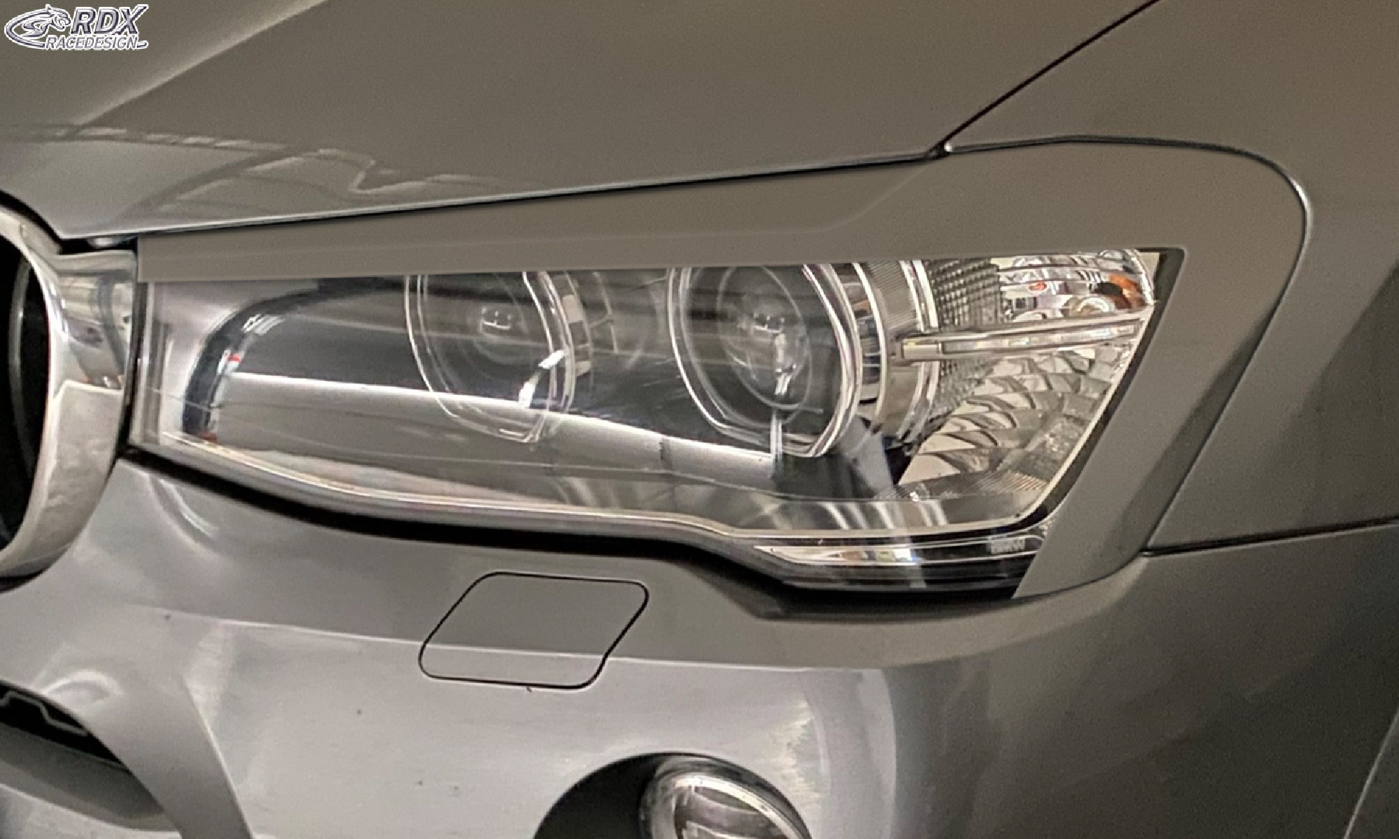 Scheinwerferblenden für BMW X3 F25 LCI & X4 F26 (2014-2018) Böser Blick Scheinwerferblenden für BMW X3 F25 LCI & X4 F26 (2014-2018) Böser Blick