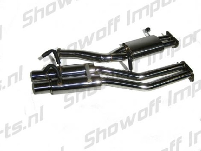 Nissan S13 89-94 CA18/SR20 Dual Tip Catback Exhaust System