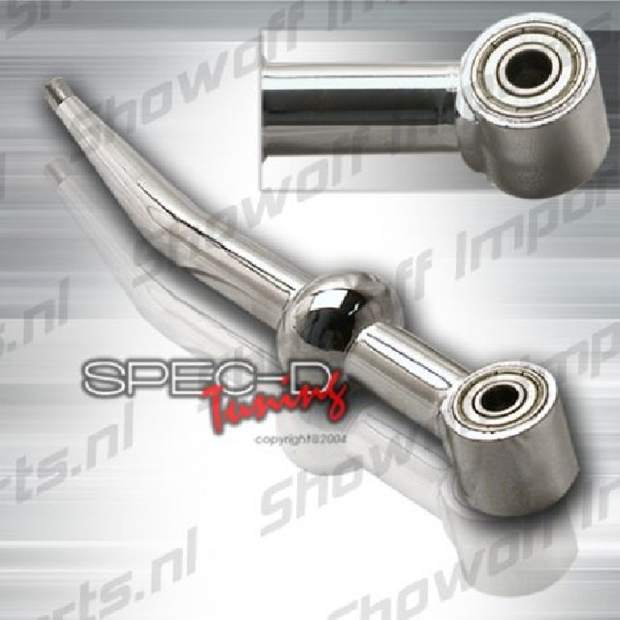 Honda Civic/CRX/DelSol 88-00 Short Shifter Silver