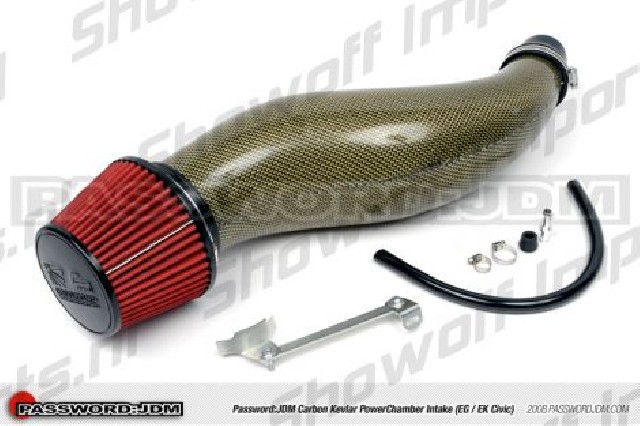 Civic/Sol 92-00 B16/18 Kevlar Air Intake PWJDM VS