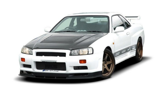 FRONTSTOSSSTANGE NISSAN SKYLINE R34 GTR (OHNE DIFFUSOR) GTR LOO