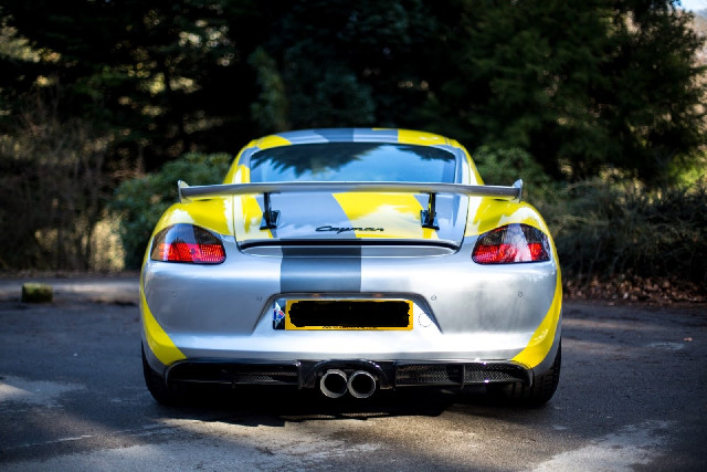 Porsche Cayman 987 Heckstoßstange Baujahr 06-12
