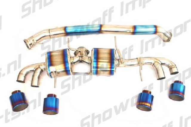 Nissan GTR R35 08+ Titanium Catback System Invidia