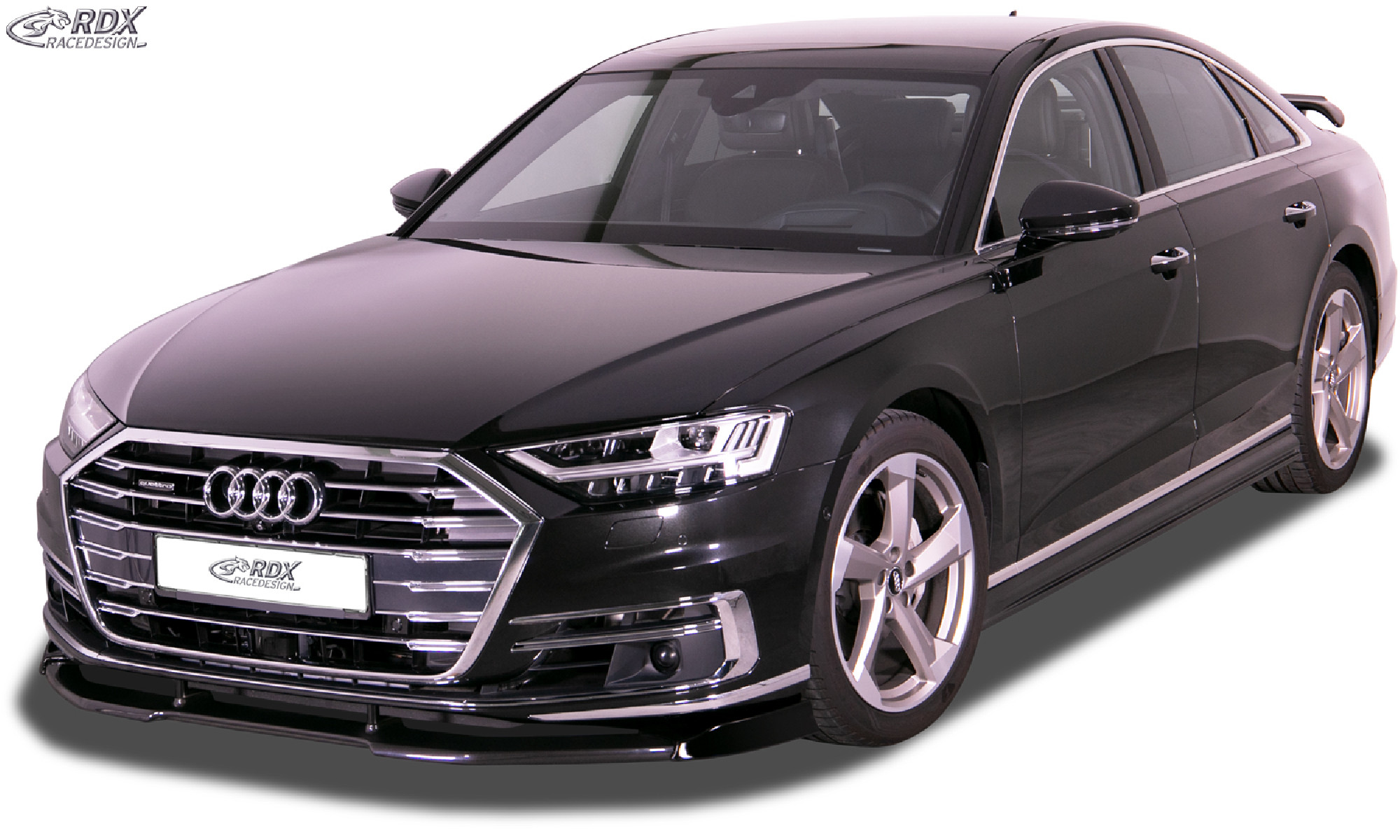 Frontspoiler VARIO-X für AUDI A8 D5 F8 Frontlippe Front Ansatz Vorne Spoilerlippe