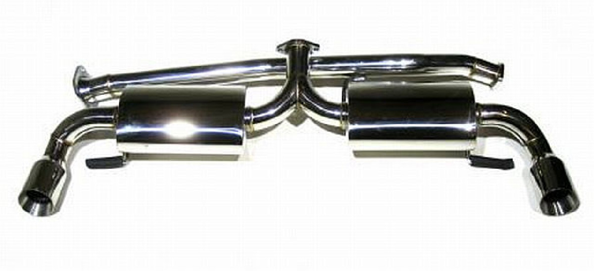 Stainless Dual Tip Catback Auspuffanlage Mazda RX8 04-09