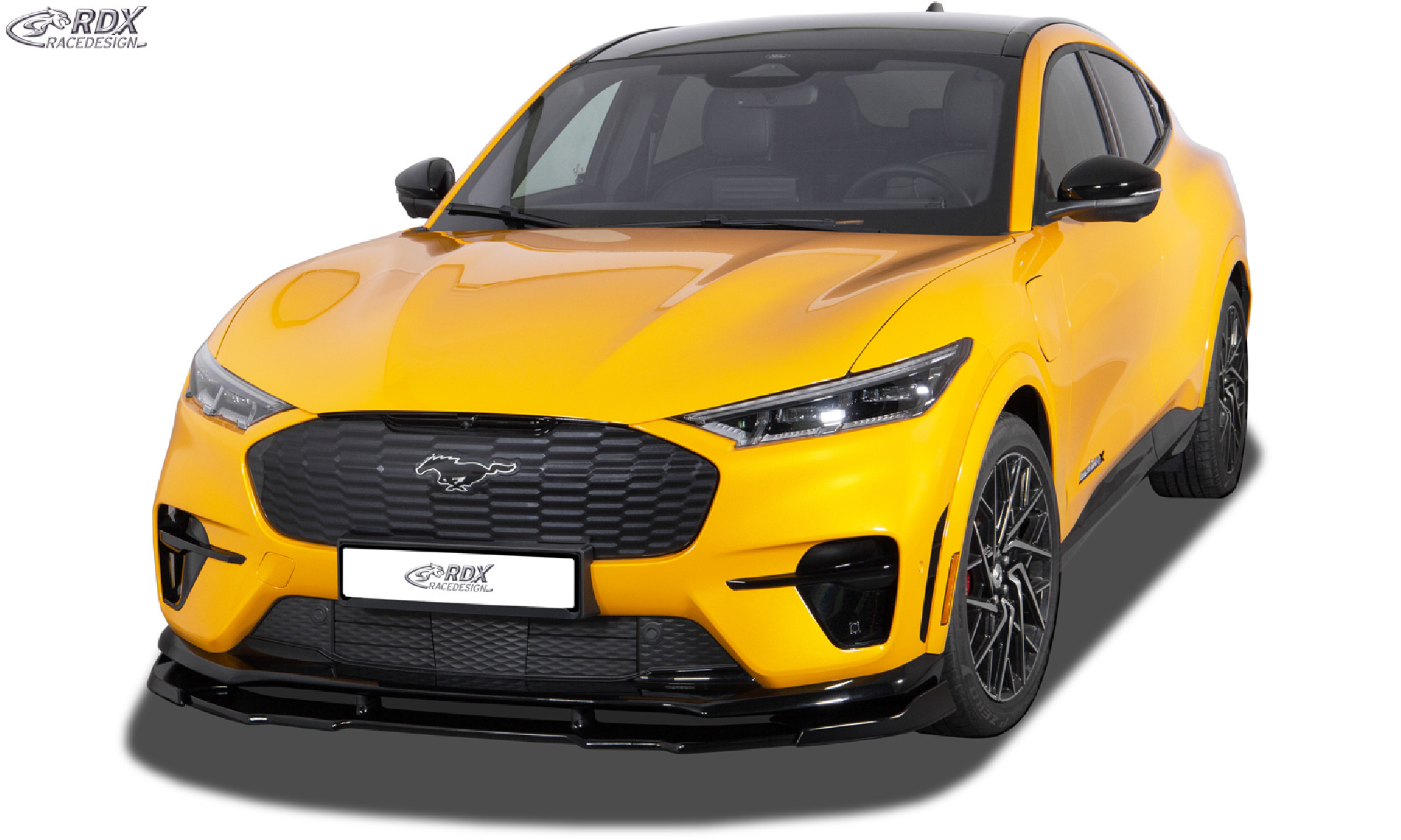 Frontspoiler FORD MACH-E GT (LSK / LSBK / 2021+) Frontlippe Front Ansatz Vorne Spoilerlippe