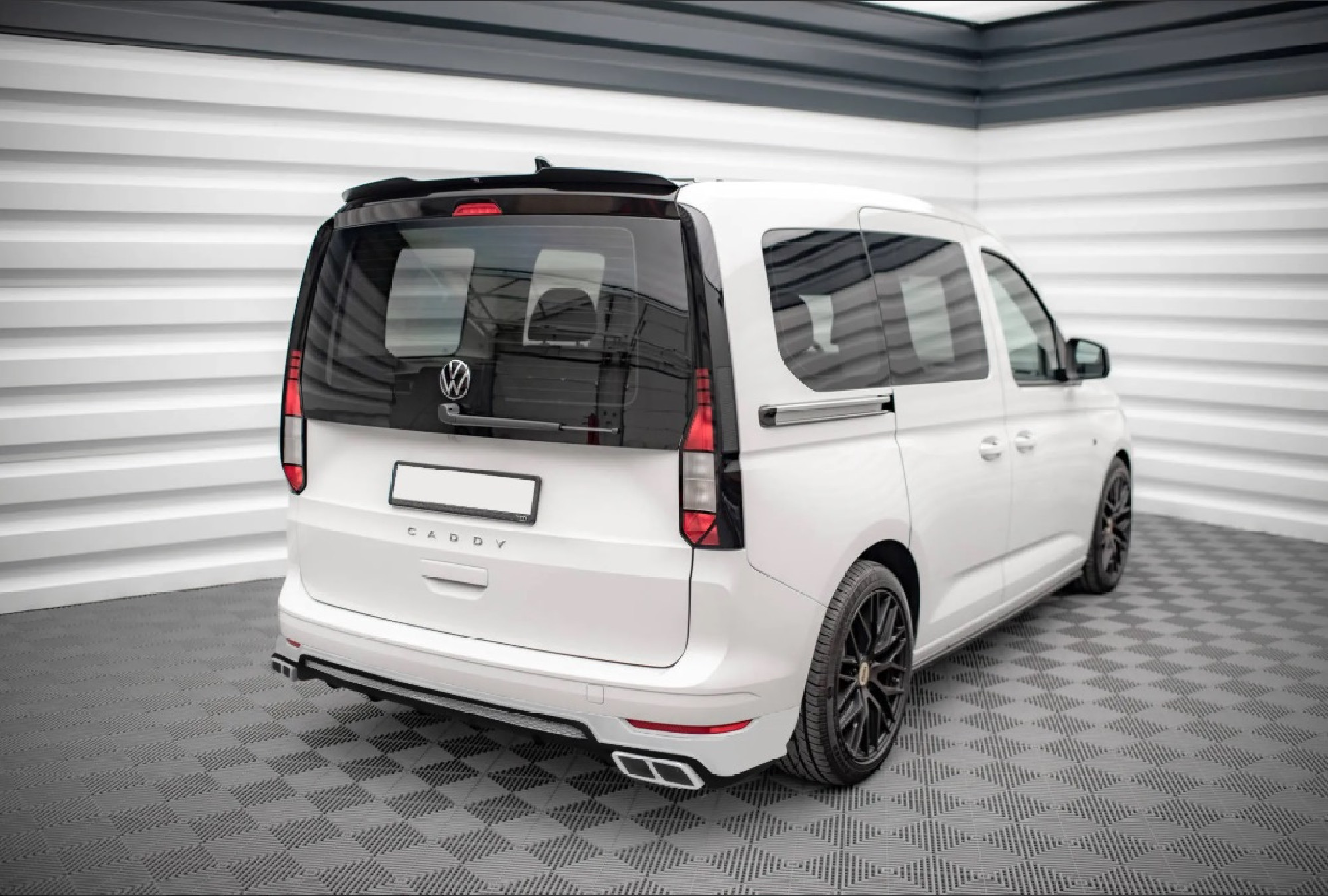 Heckstoßstangenansatz VW Caddy V 2020+ 