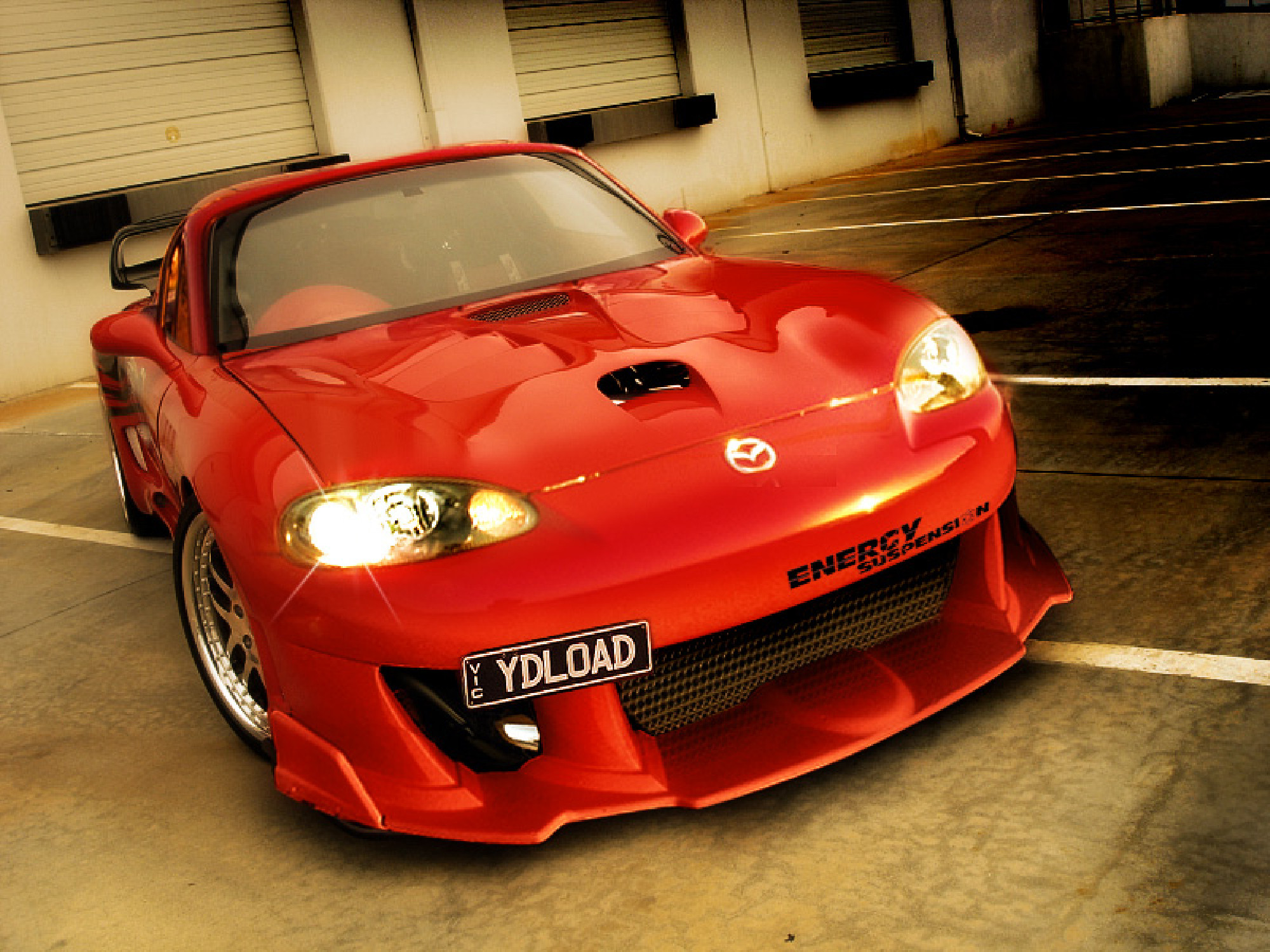 geeignet für Mazda MX5 NB Frontstoßstange Facelift Modell