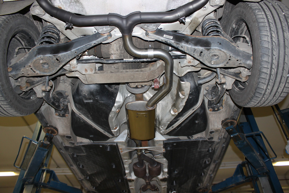 VW Passat 3C 4-Motion Vorschalldämpfer
