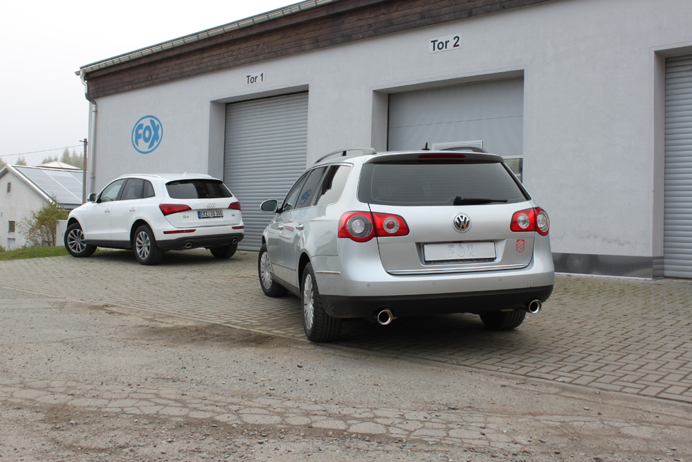VW Passat 3C 4-Motion Endschalldämpfer rechts/links - 1x100 Typ 17 rechts/links