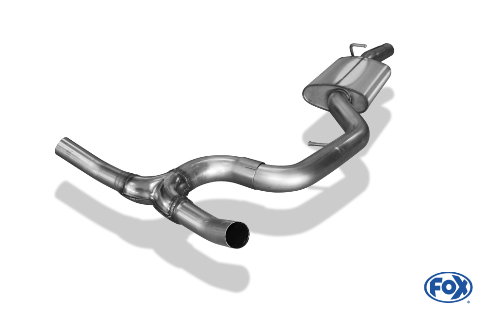 VW Passat 3C 4-Motion - 3,2l Mittelschalldämpfer inkl. Y-Adapter