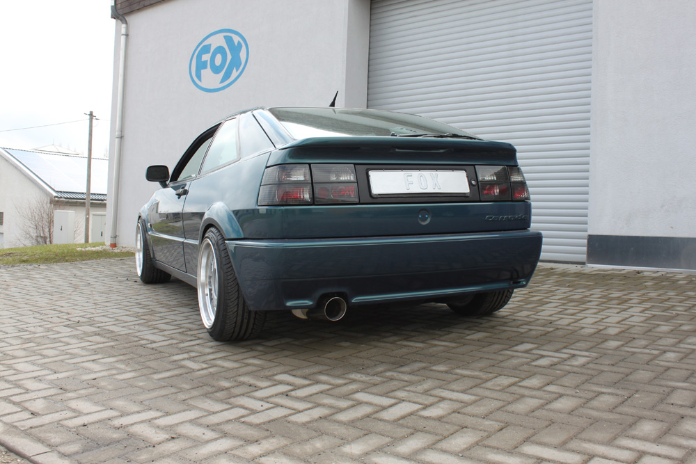 VW Corrado 16V/ VR6 Endschalldämpfer - 1x100 Typ 25