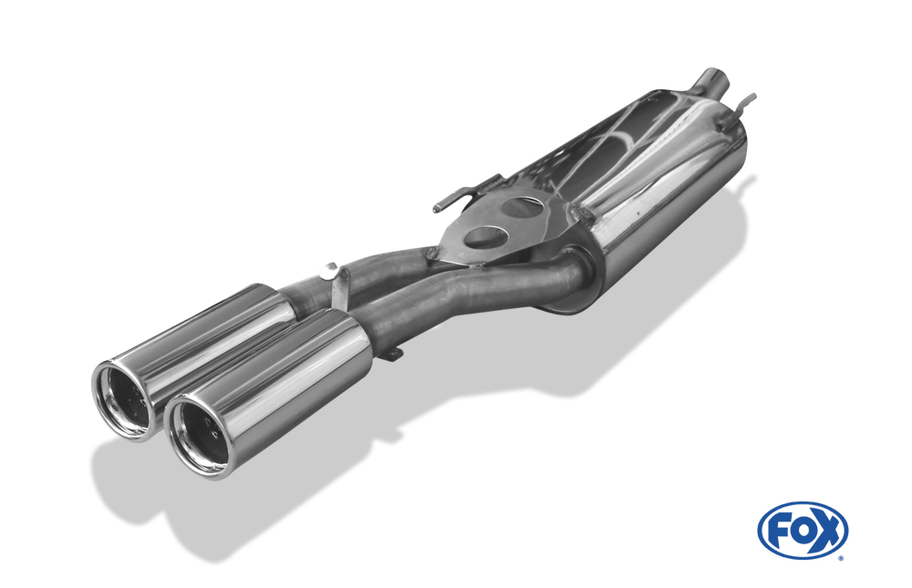 FOX VW Vento  Endschalldämpfer - 2x76 Typ 13  