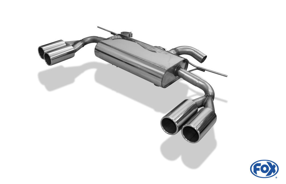 VW Tiguan II Benzin - 4motion - 2,0l 162kW Endschalldämpfer Ausgang rechts/links - 2x90 Typ 12 rechts/links