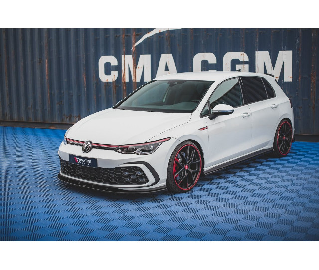 Cup Spoilerlippe Front Ansatz für VW Golf 8 GTI